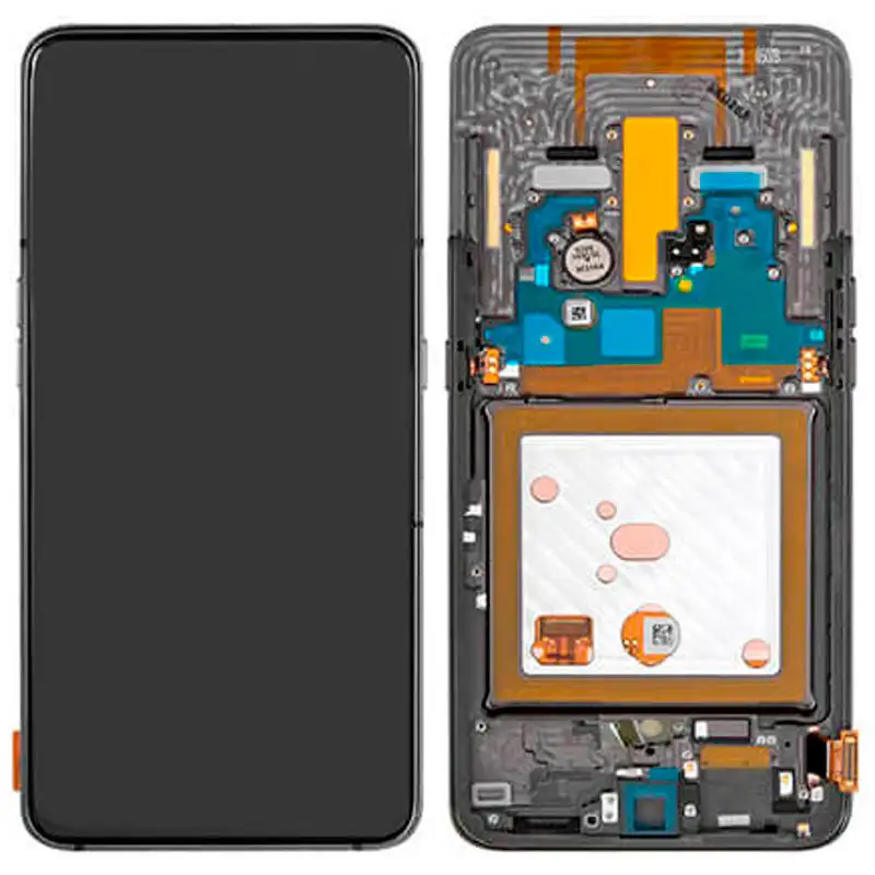 picture تاچ و ال سی دی اورجینال Samsung Galaxy A80 سرویس پک به همراه فریم