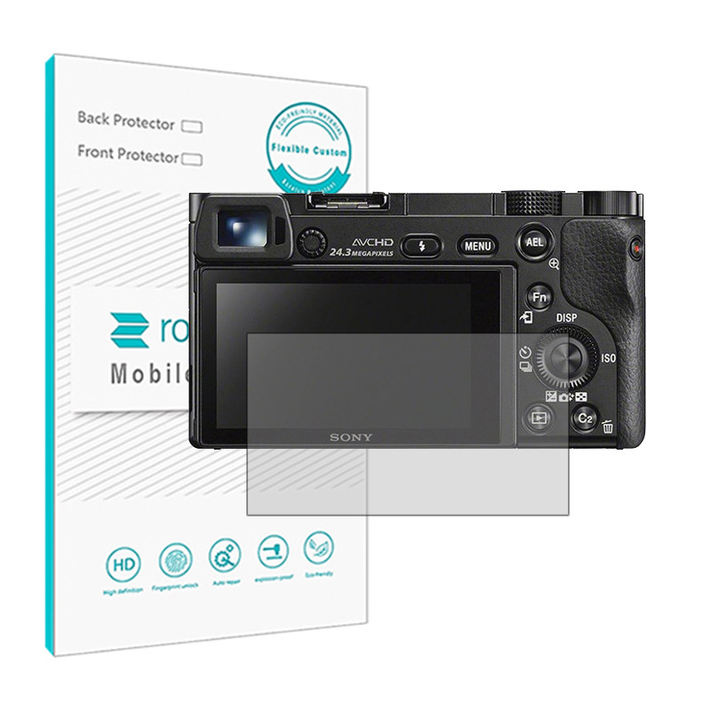 picture محافظ صفحه نمایش دوربین شفاف راک اسپیس مدل HyGEL مناسب برای دوربین عکاسی سونی A 6000