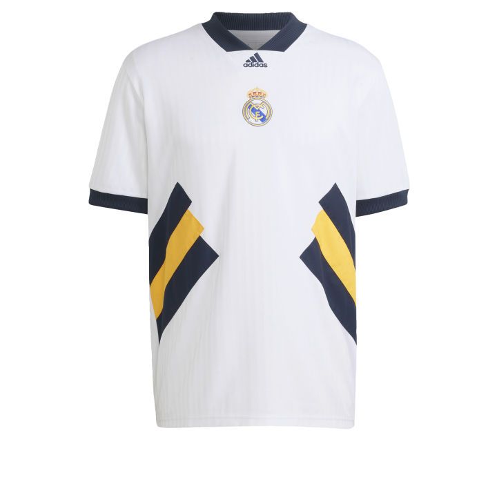 picture تی شرت آستین کوتاه ورزشی مردانه مدل پلیری رئال مادرید کد 2024