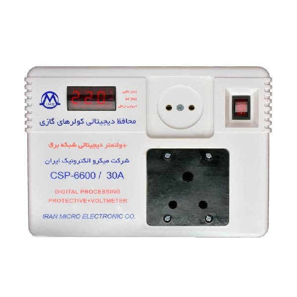 picture محافظ ولتاژ دیجیتال کولر گازی میکرومکس مدل CSP-6600
