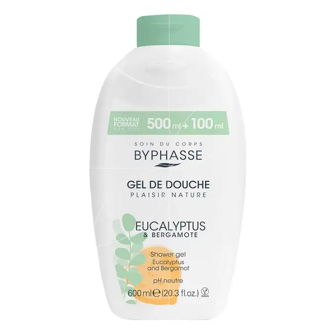 picture شامپو بدن بایفاس با کد 1302110031 ( Byphasse Eucalyptus And Bergamote Shower Gel )