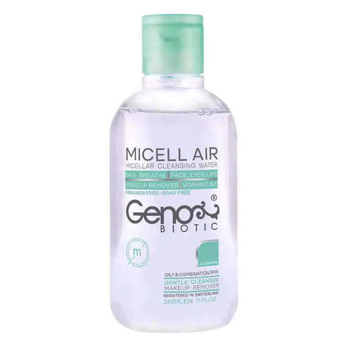 picture پاک کننده ژنوبایوتیک با کد 1307030015 ( Geno Biotic Micell Air Cleansing Water For Oily And Combination Skin )