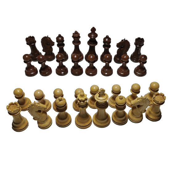 مهره شطرنج مدل شهریار مجموعه 32 عددی 1103564