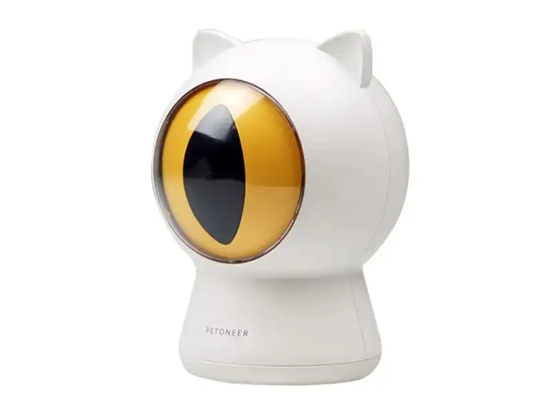 picture اسباب بازی گربه هوشمند شیائومی PETONEER White Petoneer Smart Dot Laser Cat Toy TY011