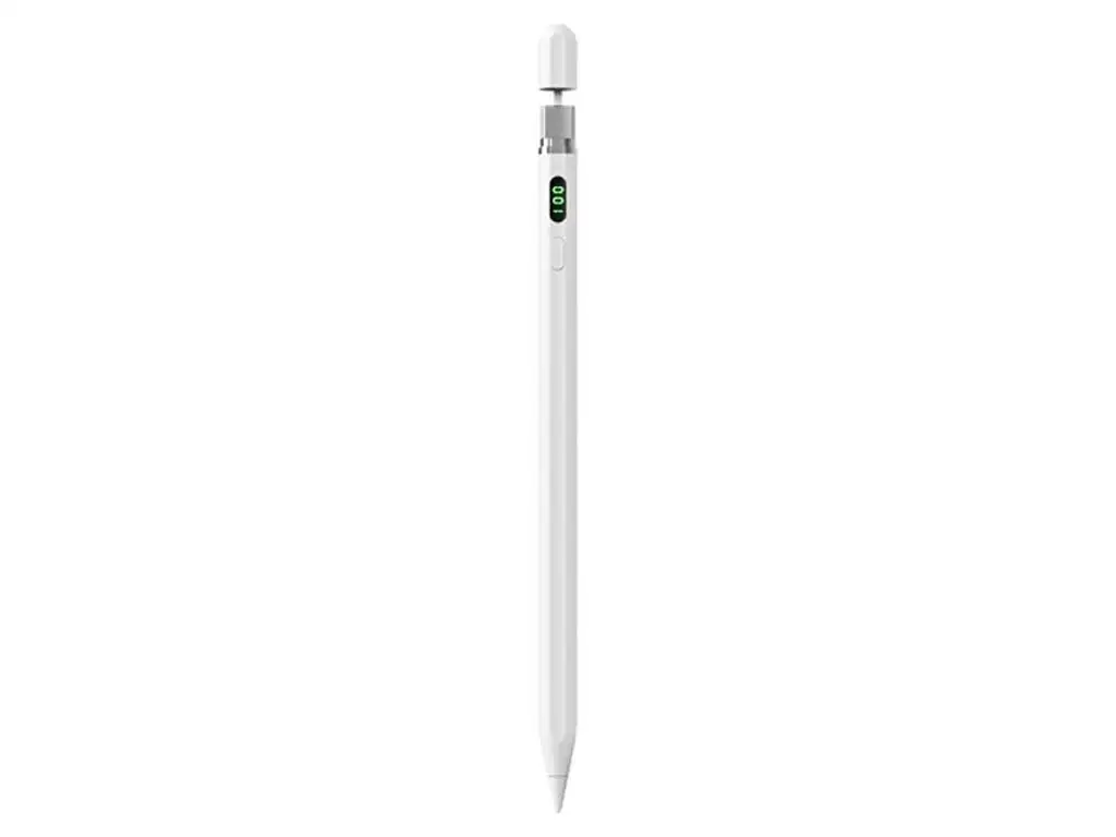 picture قلم لمسی آیپد 2018 به بالا ویوو WiWU Pencil C Pro USB C charging& Battery indicator