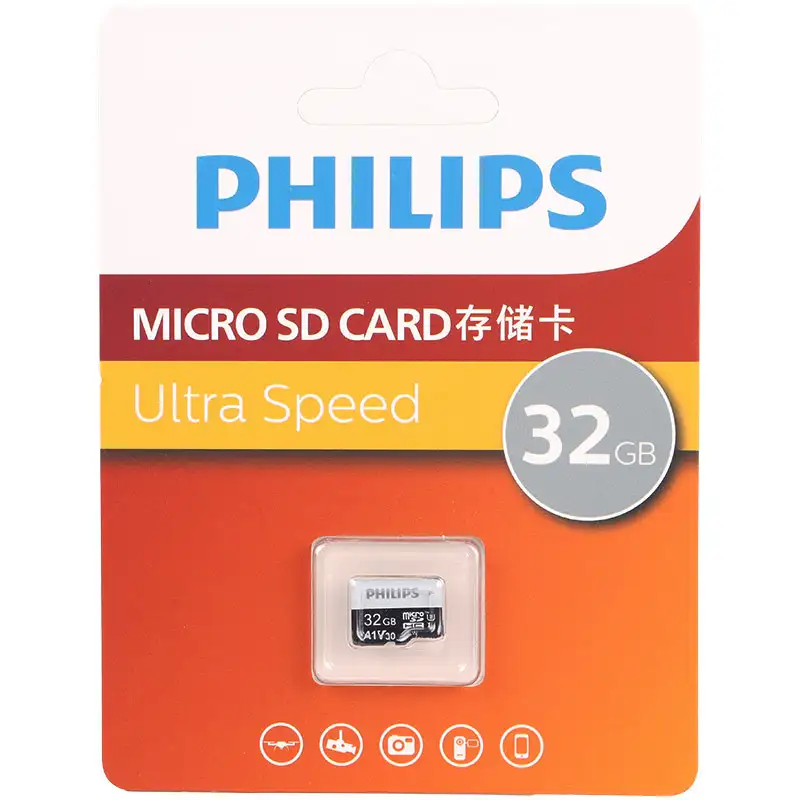 picture رم میکرو 32 گیگ فیلیپس Philips Ultra Speed U3 A1 V30