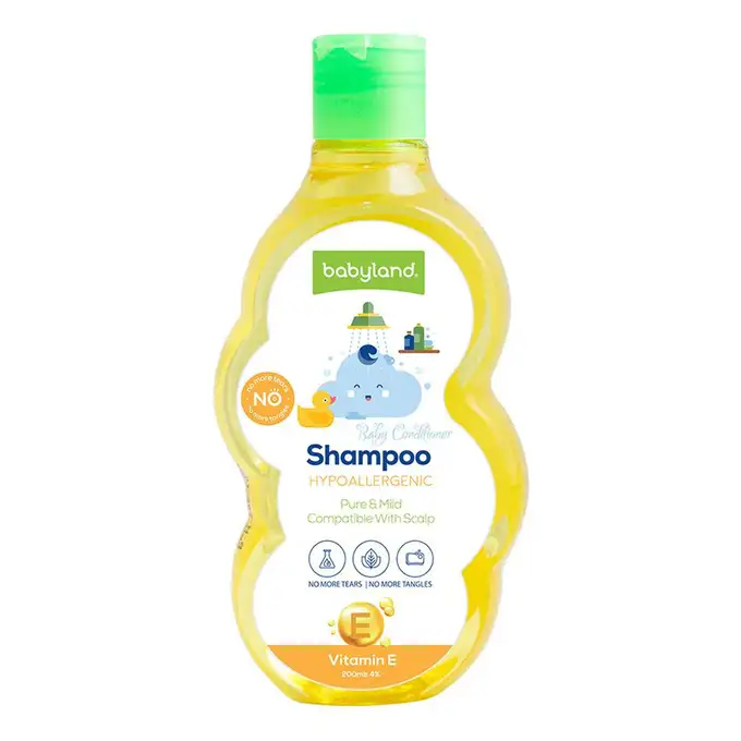 picture نرم کننده مو بیبی لند با کد 1302060009 ( Baby Land Vitamin E Shampoo For Kids )