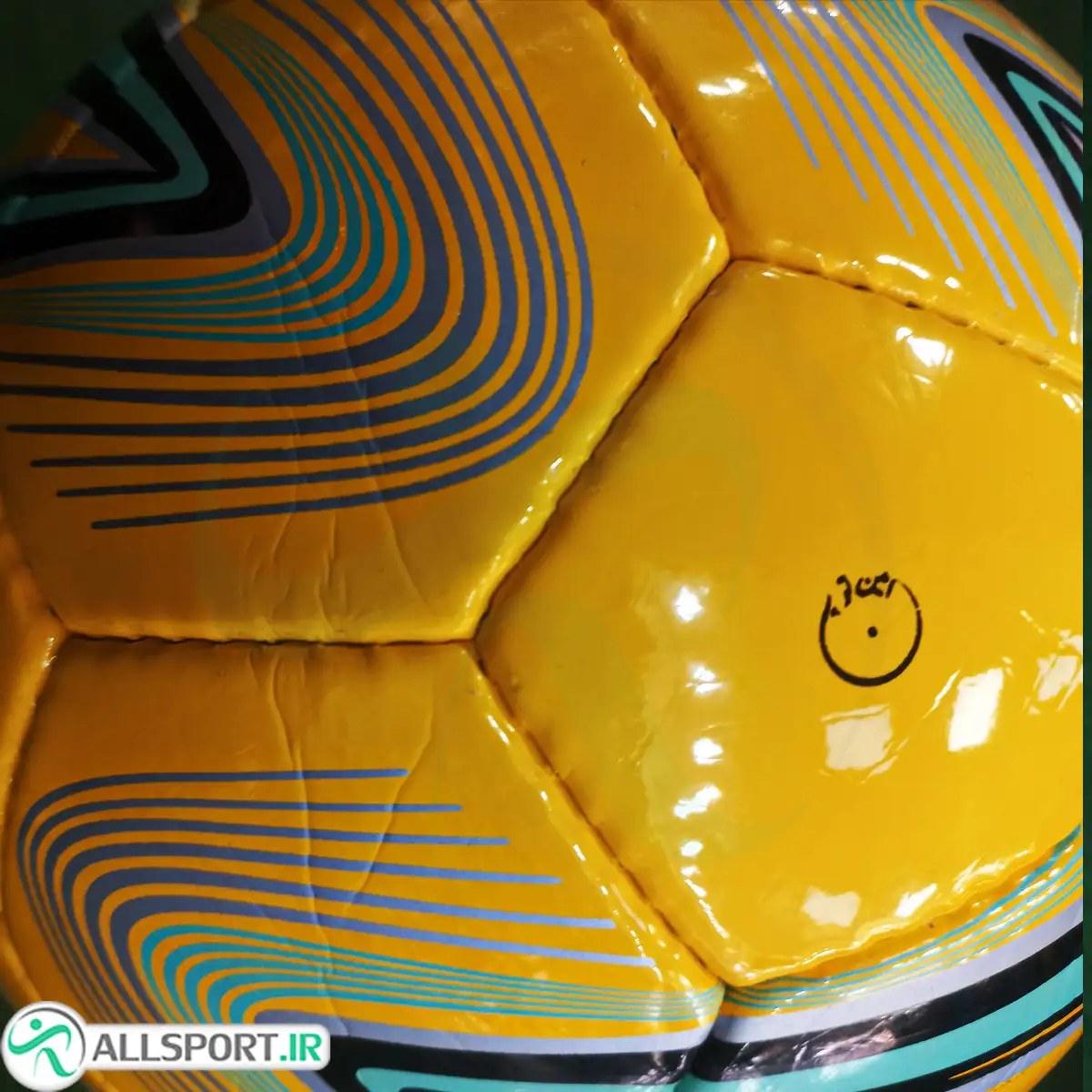 picture توپ فوتسال استار دوخت طرح اصلی  Star futsal ball Yellow Blue