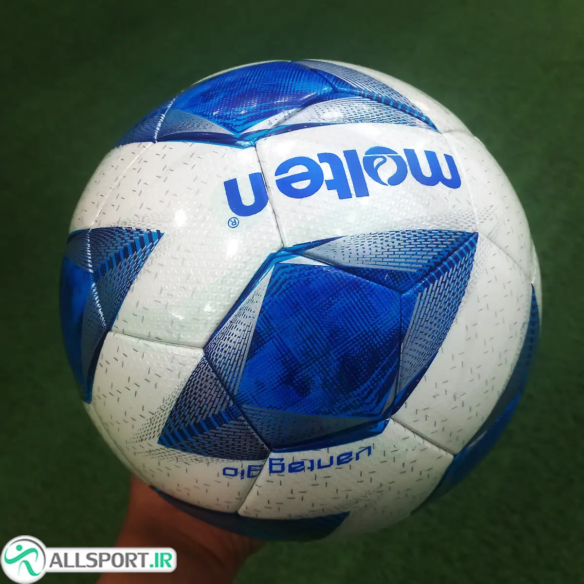 picture توپ فوتسال مولتن پرس طرح اصلی Molten futsal ball White blue