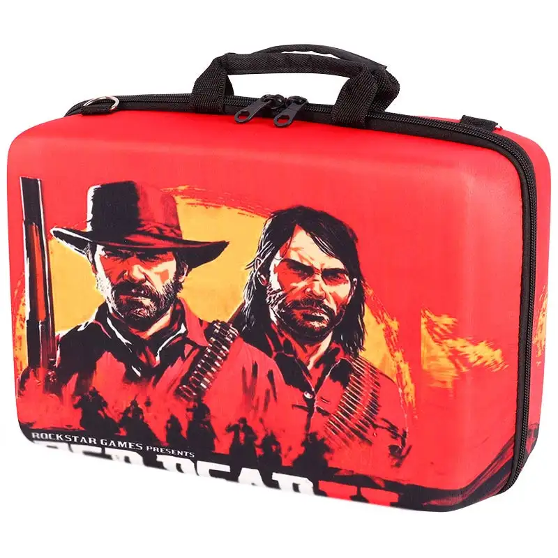 picture کیف کنسول بازی PS5 Slim طرح Red Dead Redemption 2 کد 3