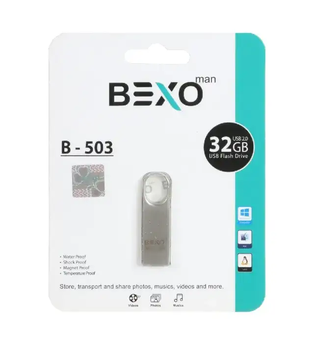picture فلش مموری بکسو  32 گیگابایت مدل B-503 USB2.0