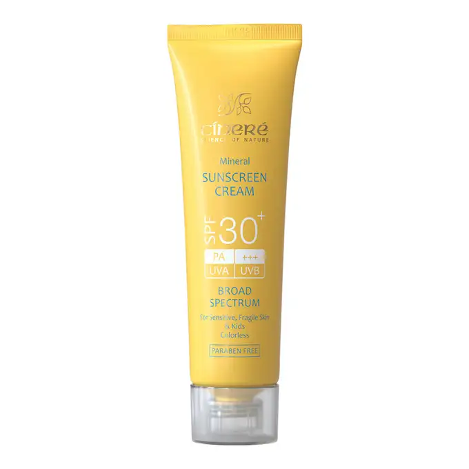 picture کرم ضد آفتاب سینره با کد 1303080056 ( Cinere Mineral Sunscreen Cream For Sensitive Skin Spf 30 )