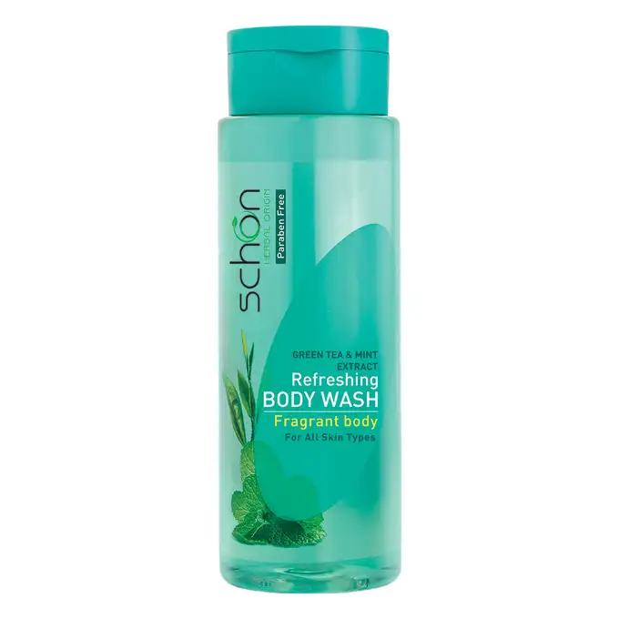 picture شامپو بدن شون با کد 1319050014 ( schon green tea and mint body wash )
