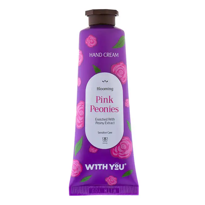 picture مرطوب کننده ویت یو با کد 1323010004 ( With You Blooming Sensitive Care Hand Cream Enriched With Peony Extract )