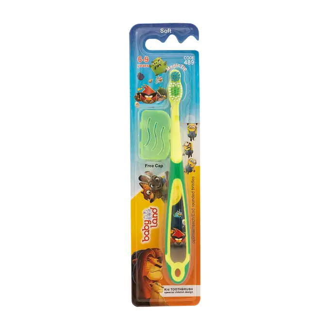 picture مسواک بیبی لند با کد 11302060002 ( Baby Land Green Soft Tooth Brush For Kids )