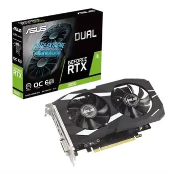 picture کارت گرافیک ایسوس مدل ASUS Dual GeForce RTX 3050 OC Edition 6GB GDDR6