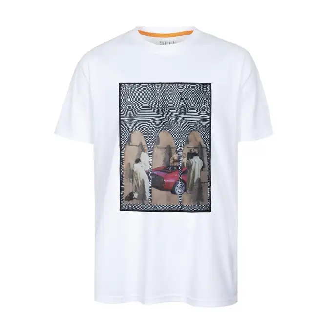 picture تی شرت آستین کوتاه لیلاژ با کد DJE01SS20WHT ( duke01 )