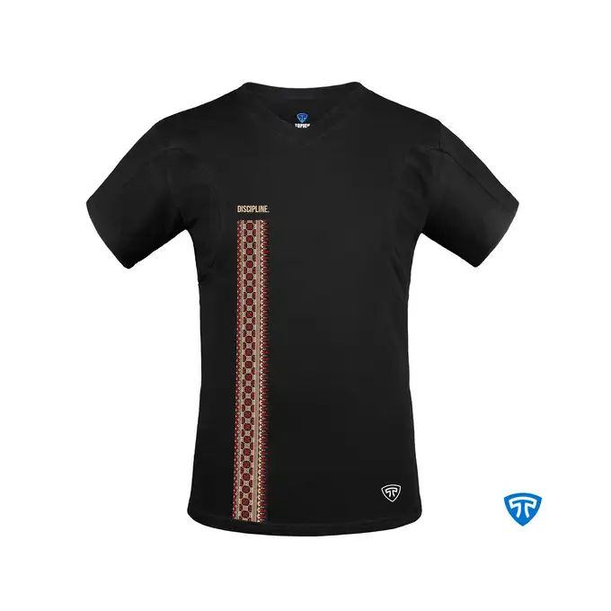 picture تی شرت آستین کوتاه تاپیک با کد TISHIRT-TRADITIONAL-BLACK