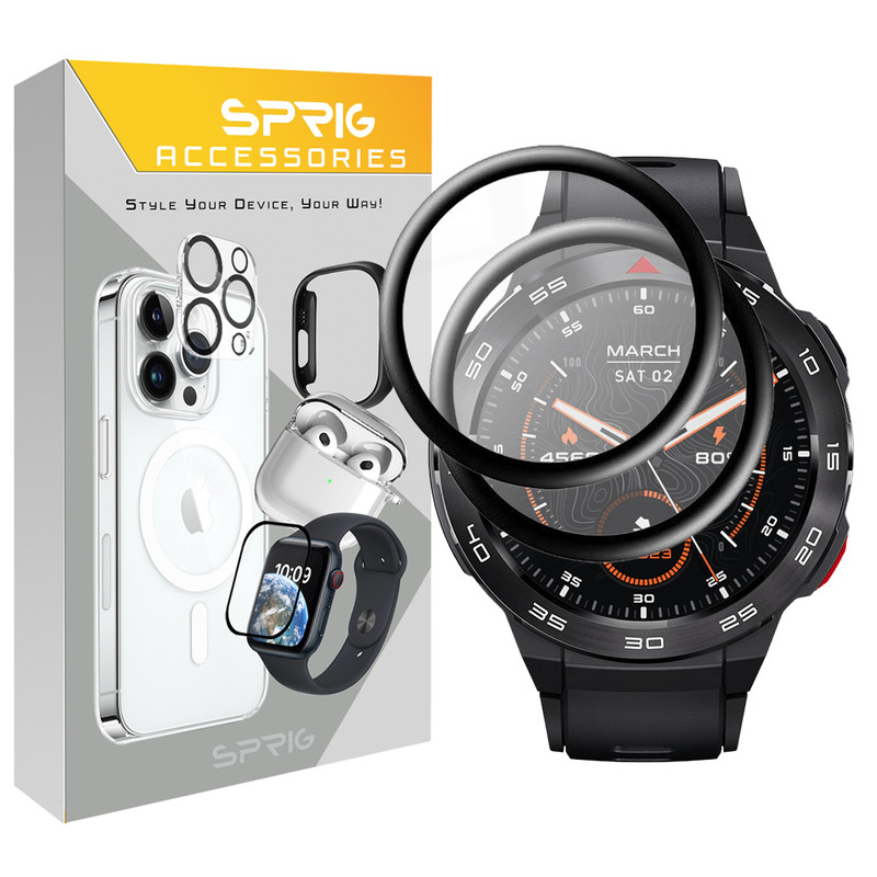 picture محافظ صفحه نمایش نانو اسپریگ مدل Pmma-SPG مناسب برای ساعت هوشمند میبرو GS Pro بسته دو عددی