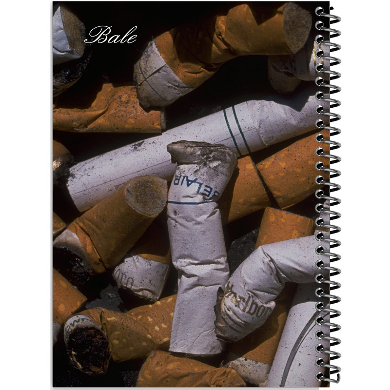 picture دفتر طراحی 80 برگ انتشارات بله طرح سیگار مدل کاغذ ضخیم کد TN653