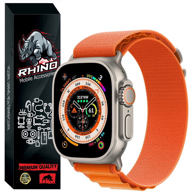 picture بند راینو مدل Alpine Loop مناسب برای ساعت هوشمند اسمارت واچ T1000 Ultra
