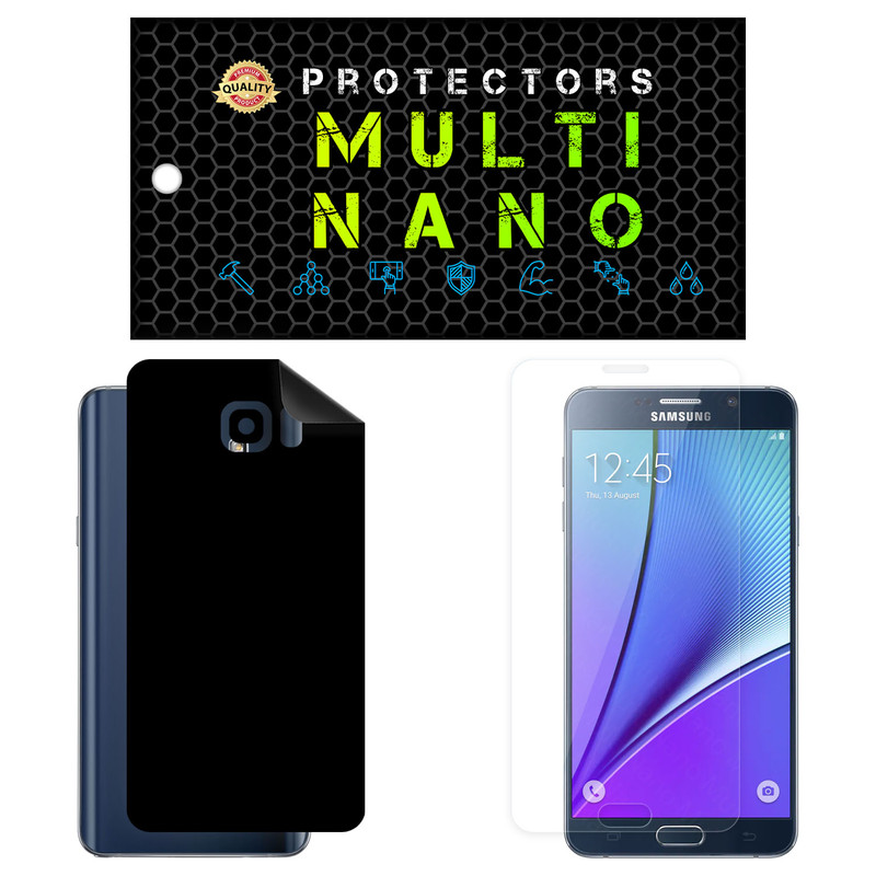picture محافظ صفحه نمایش مولتی نانو مدل X-SFM مناسب برای گوشی موبایل سامسونگ Galaxy Note 5 به همراه برچسب پوششی