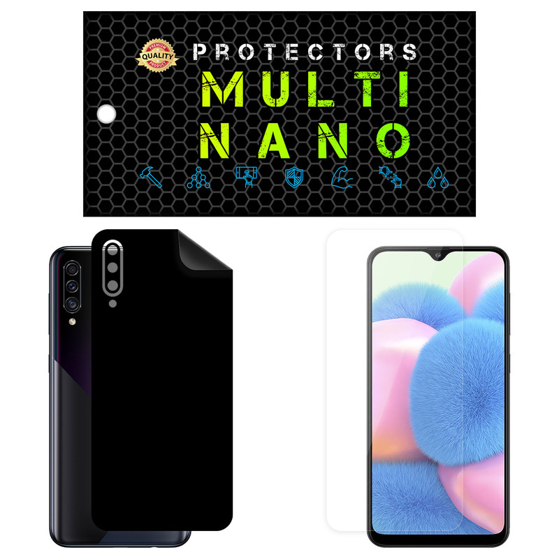 picture محافظ صفحه نمایش مولتی نانو مدل X-SFM مناسب برای گوشی موبایل سامسونگ Galaxy A30s به همراه برچسب پوششی