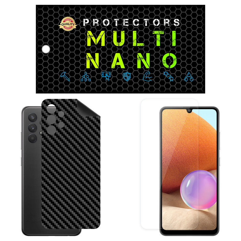 picture محافظ صفحه نمایش مولتی نانو مدل X-SFC مناسب برای گوشی موبایل سامسونگ Galaxy A32 به همراه برچسب پوششی