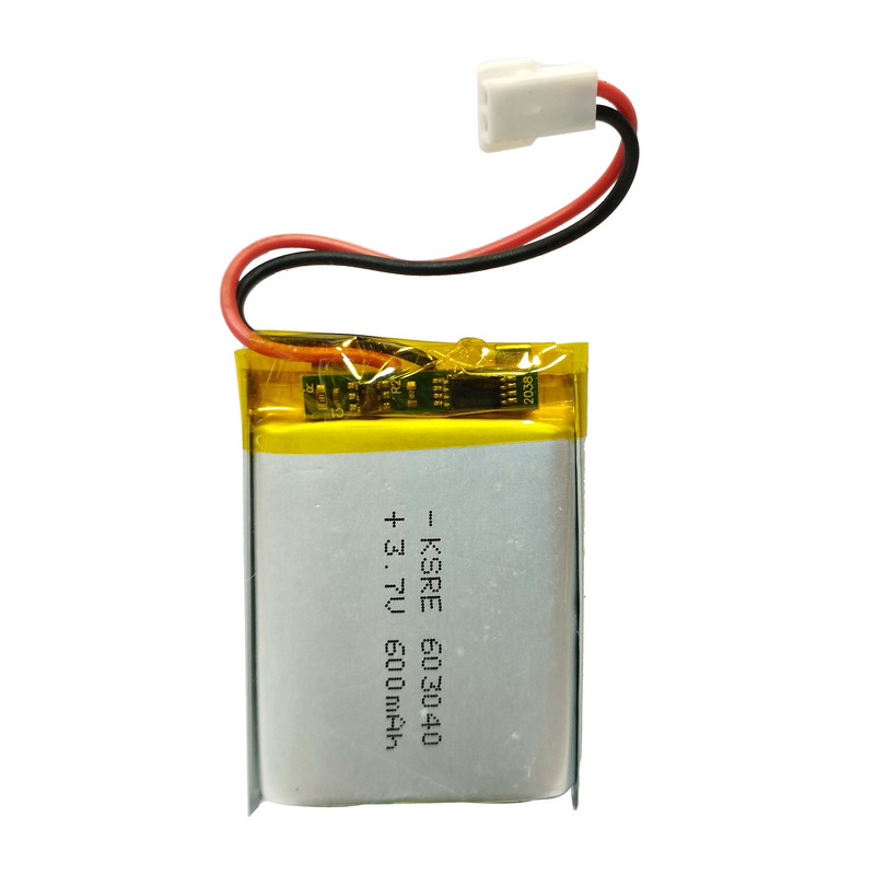 picture باتری لیتیومی مدل KSRE-603040 ظرفیت 600 میلی آمپر ساعت