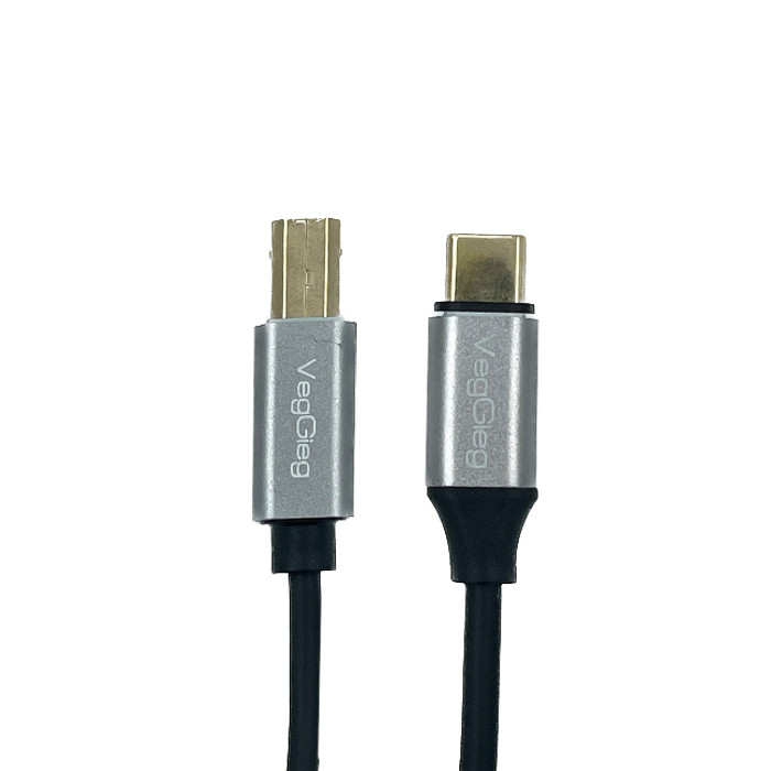 picture کابل USB-C به پرینتر وگیگ مدل V-U404 طول 1.5 متر