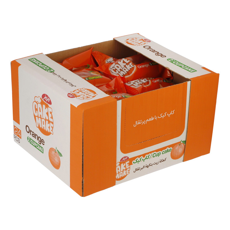 picture کیک پرتقالی مزمز - 50 گرم بسته 24 عددی
