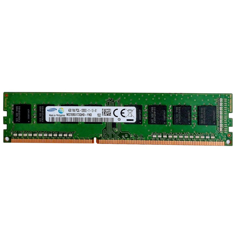 picture  رم کامپیوتر DDR3 تک کاناله 1600 مگاهرتز CL11 سامسونگ مدل PC3L-12800U ظرفیت 4 گیگابایت