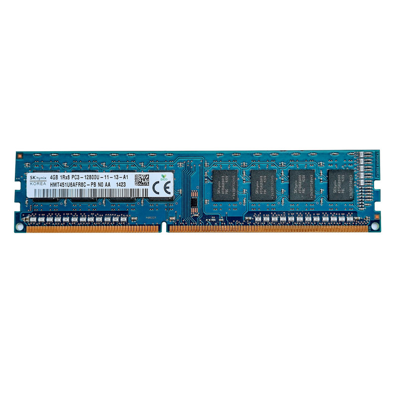 picture رم کامپیوتر DDR3 تک کاناله 1600 مگاهرتز CL11 اس کی هاینیکس مدل PC3-12800U ظرفیت 4 گیگابایت