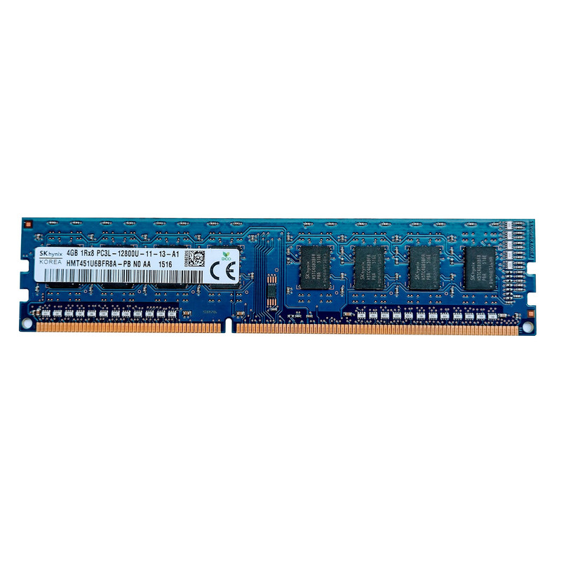 picture رم کامپیوتر DDR3 تک کاناله 1600 مگاهرتز CL11 اس کی هاینیکس مدل PC3L-12800U ظرفیت 4 گیگابایت
