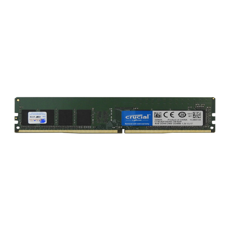picture رم دسکتاپ DDR4 تک کاناله 2400 مگاهرتز کروشیال مدل CL17 ظرفیت 4 گیگابایت