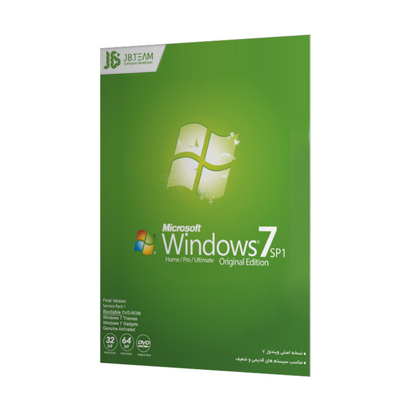 سيستم عامل Windows 7 SP1 نشر جي بي تيم 1195321