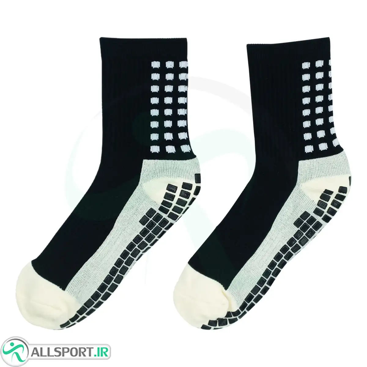 جوراب استپ دار ساق کوتاه فاکس Rx-Fox Socks Black White 12154596