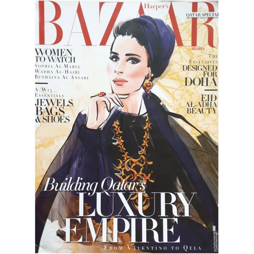 picture مجله Harpers Bazaar اکتبر 2013