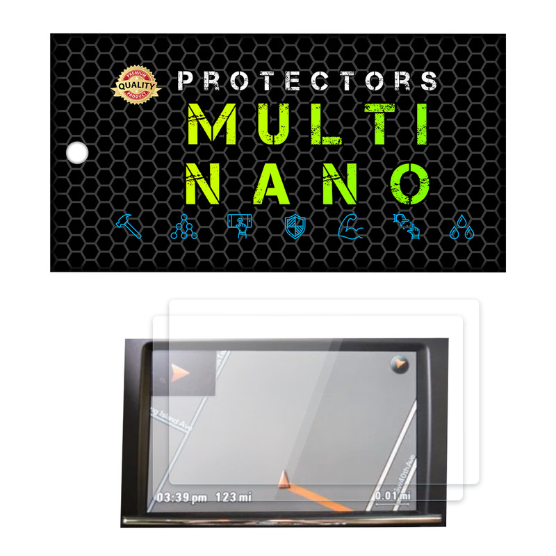 picture محافظ صفحه نمایش خودرو مولتی نانو مدل X-S2N مناسب برای پورشه Panamera 4S 2010 بسته دو عددی