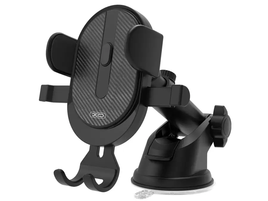 picture هولدر موبایل داخل خودرو با قابلیت نصب دوگانه ایکس او XO C60 Car Holder Vehicle Suction Cup Air Outlet Bracket