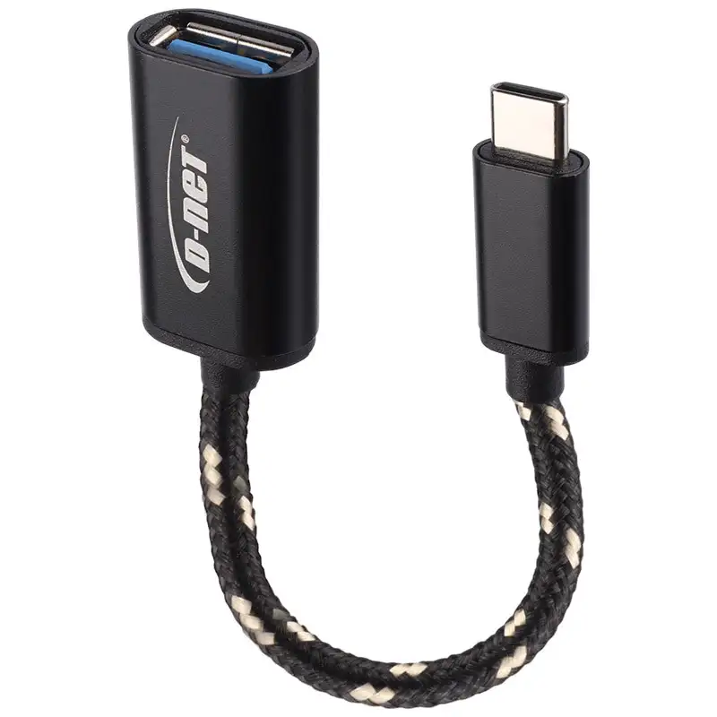 picture تبدیل D-Net OTG USB To Type-C 18cm