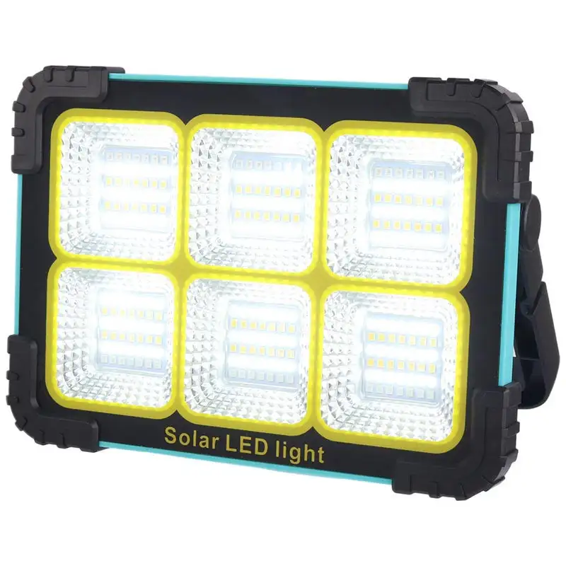 picture پروژکتور سیار شارژی و پاور بانک خورشیدی 887 Solar LED Light