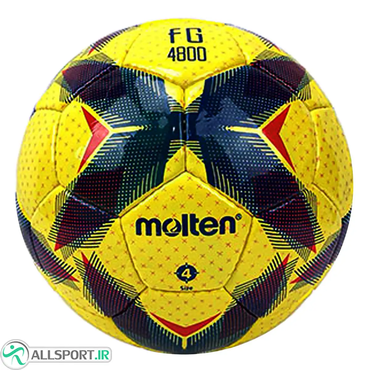 picture توپ فوتسال مولتن دوخت  Molten 4800 FG Futsal Ball 4 Yellow Blue