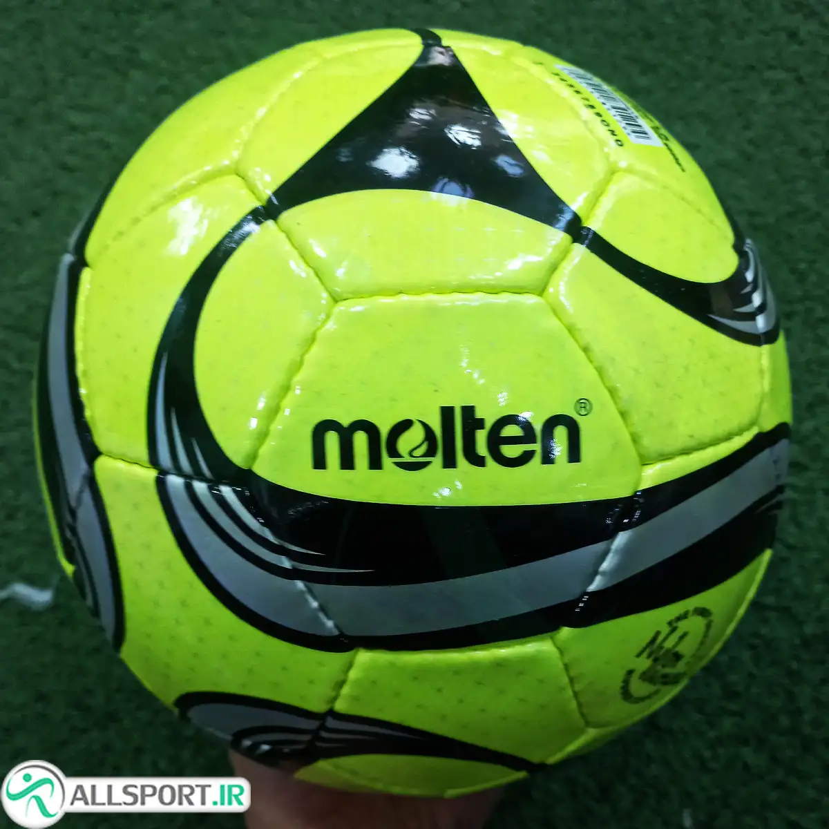 picture توپ فوتسال مولتن دوخت  Molten F9F 2600 Futsal Ball 4 Green Black