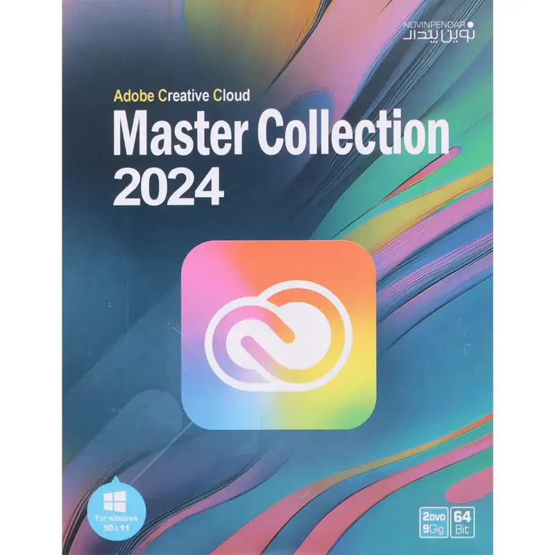picture Adobe Creative Cloud Master Collection 2024 2DVD9 نوین پندار