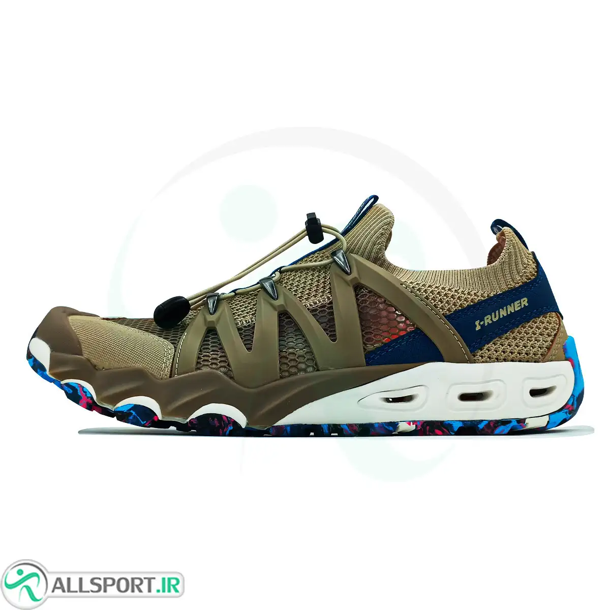 picture کفش طبیعت گردی آی رانر I-Runner Cream Blue