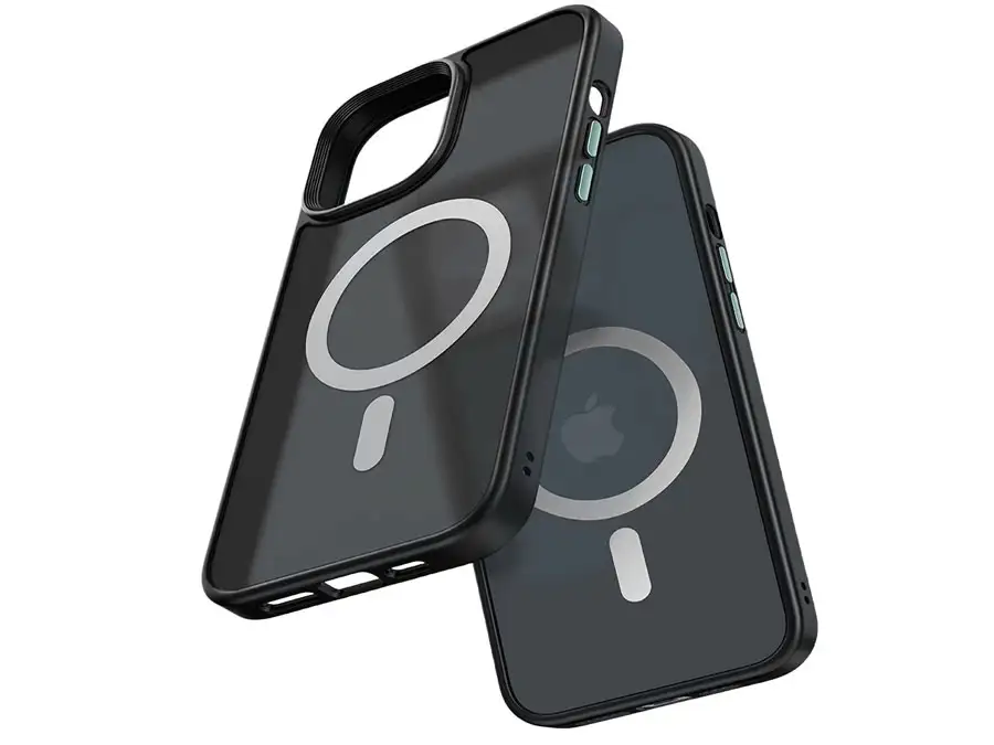 قاب محافظ مگ سيف آیفون 14 پرومکس نیمه شفاف مک دودو Mcdodo PC-3103 Apple iPhone 14 Pro Max Magsafe Case 14043219