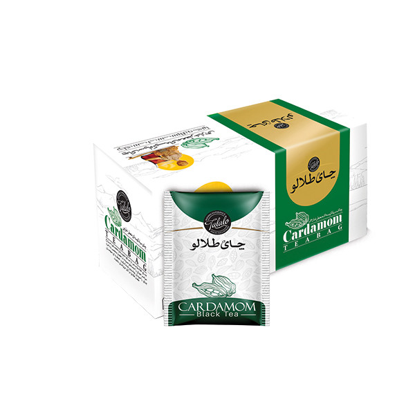چای کیسه ای با طعم هل صنایع غذایی طلالو بسته 25 عددی 1440603