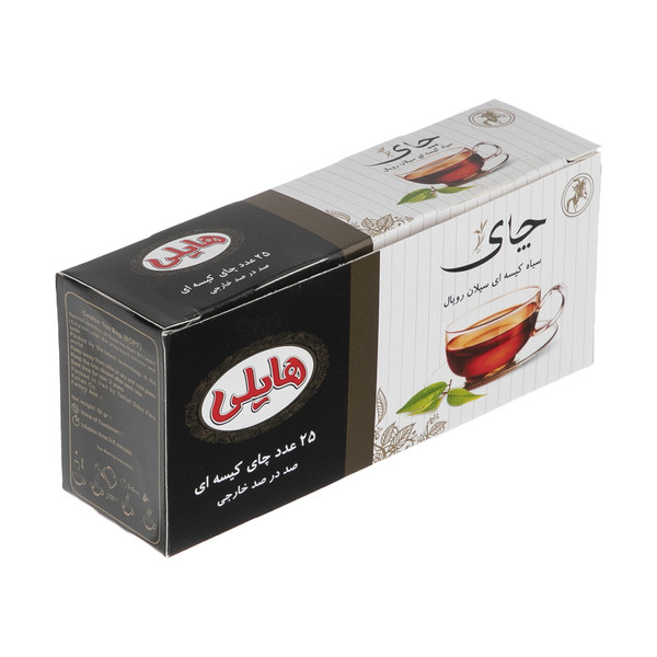 چای سیاه کیسه ای هایلی - 2 گرم بسته 25 عددی  150814