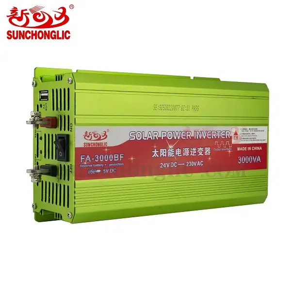 picture اینورتر برق خوشیدی 3000 وات Sunchonglic مدل Sunchonglic Solar Power Inverter FA-3000A